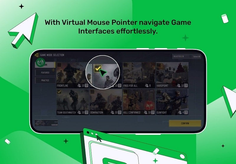 Mantis Gamepad Pro Beta virtual gamepad on Android