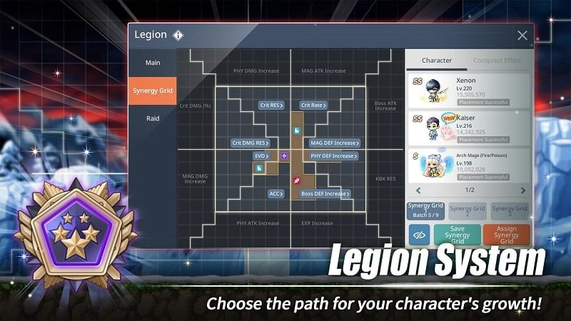 MapleStory M - Engaging combat gameplay in MapleStory M.