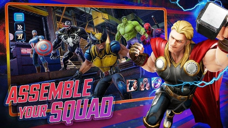 Marvel Strike Force Squad RPG Character Upgrades