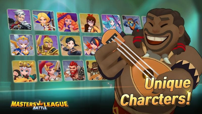 Masters Moba League APK Download - Champion Selection