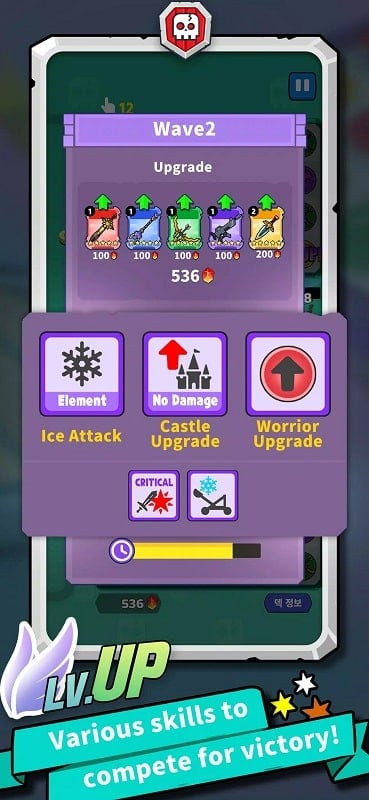 Match War!: Puzzle & Defense apk download screenshot