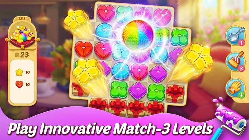 Matchington Mansion MOD APK download button