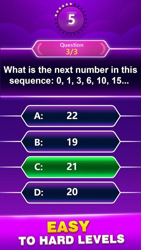 Math Trivia Rewards Screenshot