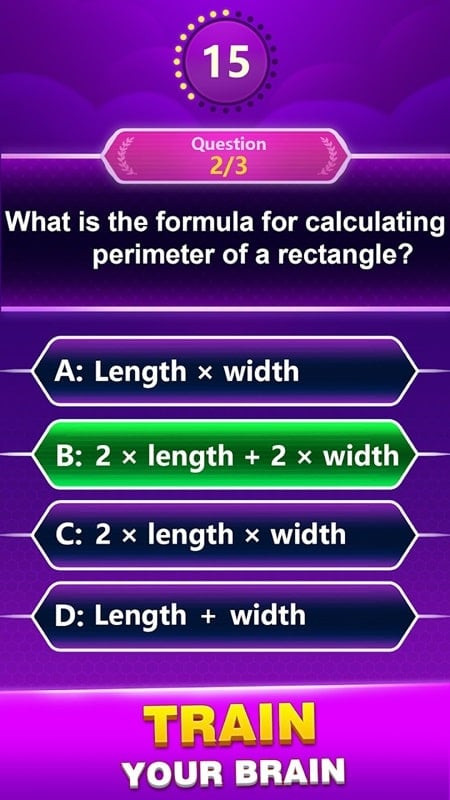 Math Trivia Unlimited Gems Screenshot