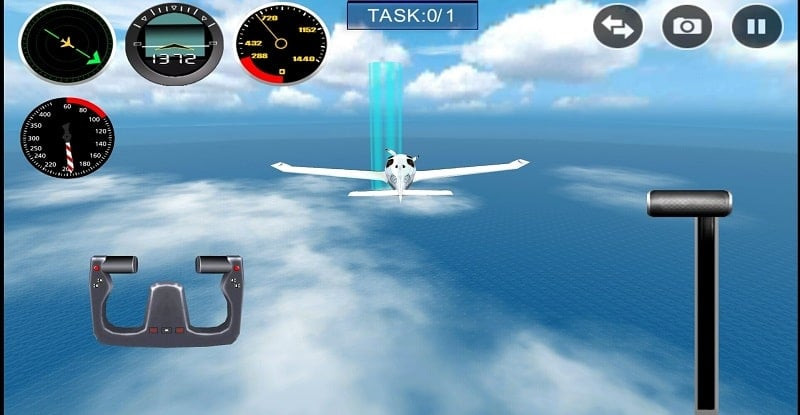 Aircraft in Plane Simulator 3D MOD APK