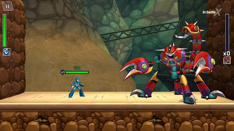 Mega Man X DiVE Mobile Free Gameplay Screenshot