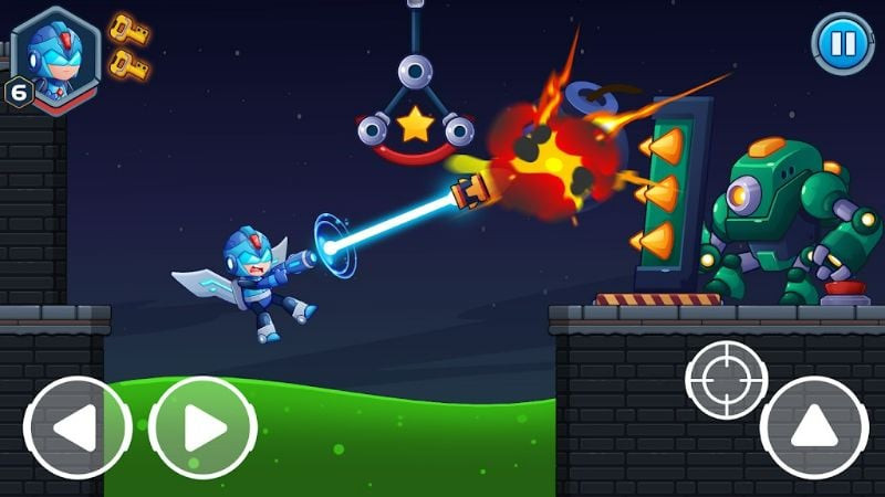 Mega Shooter APK weapon screenshot