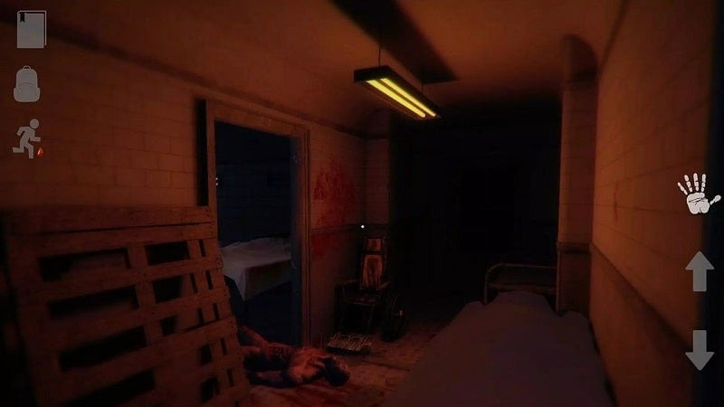 A terrifying monster in Mental Hospital V mod apk