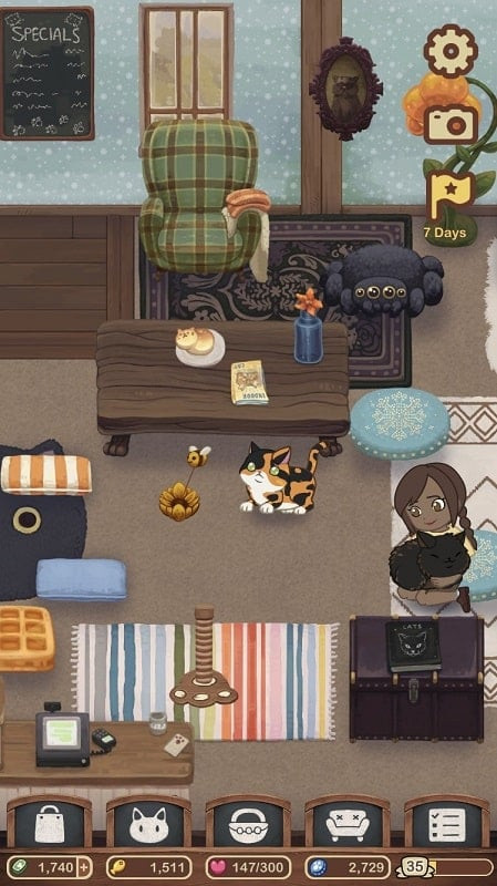 Cats in Furistas Cat Cafe MOD