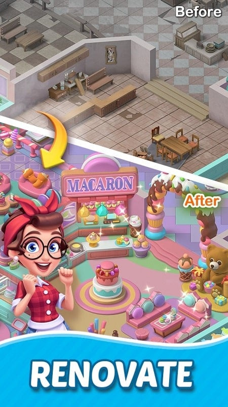 Merge Cooking: Theme Restaurant MOD APK free rewards