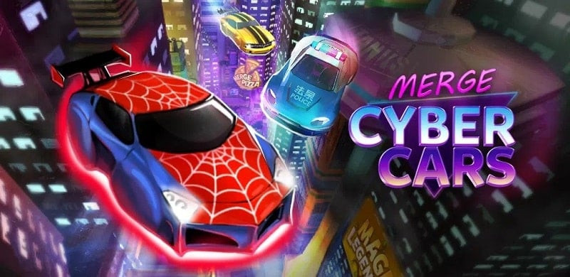 Merge Cyber Car MOD APK