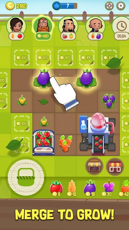 Merge Farm! MOD APK buildings screenshot