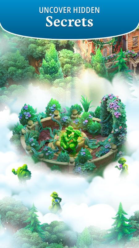 Merge Gardens APK MOD download link screenshot