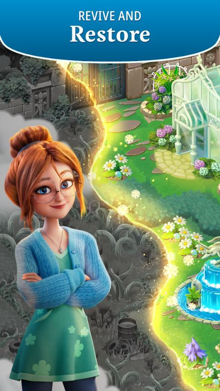 Merge Gardens MOD APK download screenshot