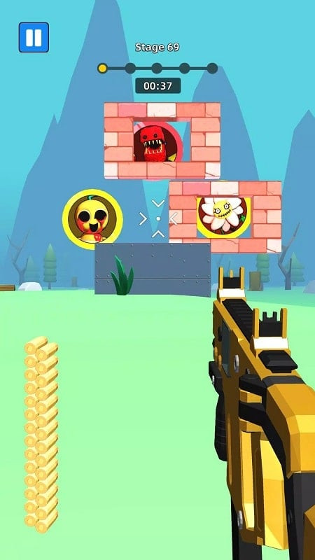 Free Shopping Feature in Merge Gun Idle MOD APK