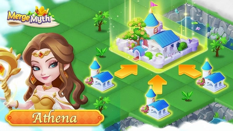 Unlock characters in Merge Myths MOD APK