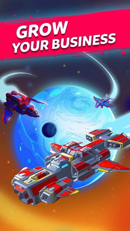 Merge Spaceship free version screenshot