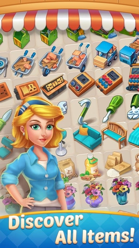 Merge Town APK Gameplay Screenshot