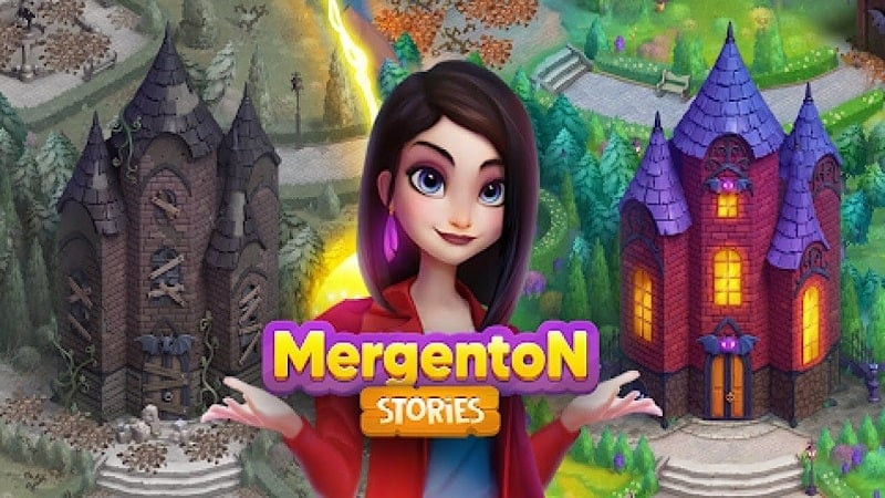 Mergenton Stories - Ảnh chụp màn hình game với giao diện chính