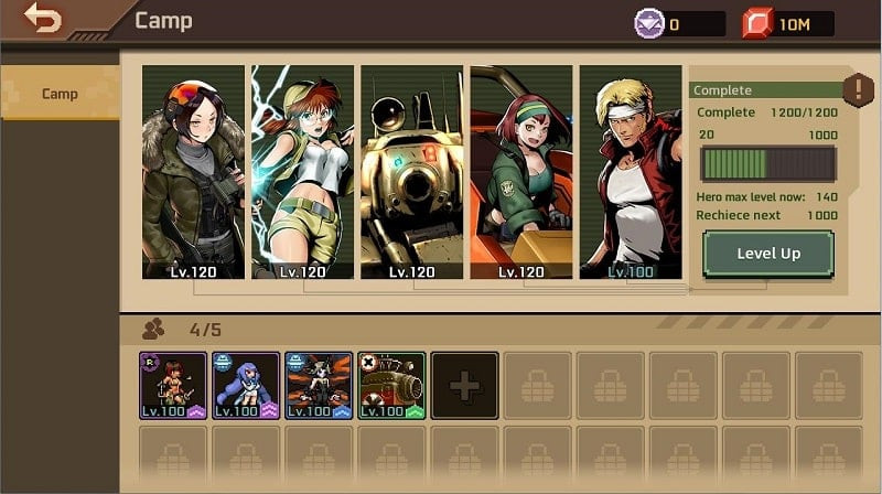 Metal Slug Commander mod free - Triển khai chiến thuật