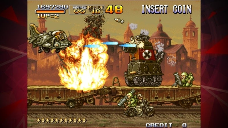 METAL SLUG X ACA NEOGEO In-Game Screenshot