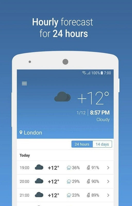 MeteoScope MOD APK download button