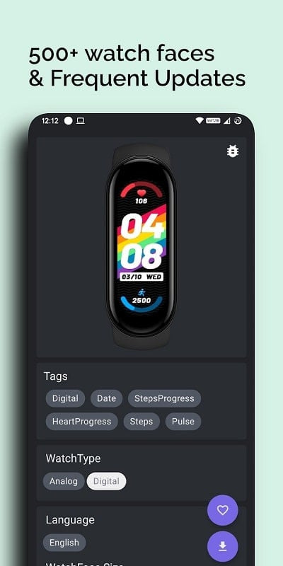 Mi Band 6 Watch Faces MOD APK for Android