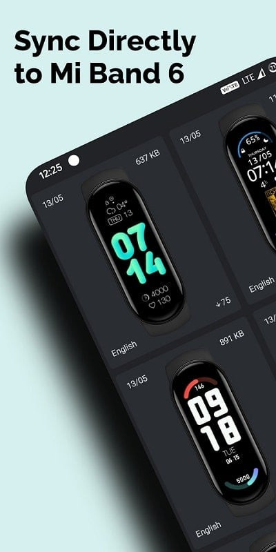 Mi Band 6 Watch Faces MOD APK App