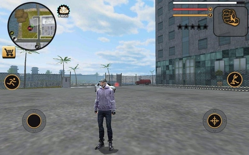 Miami Crime Simulator car chase screenshot