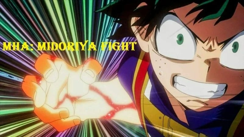 Midoriya trong game MHA: Midoriya Fight