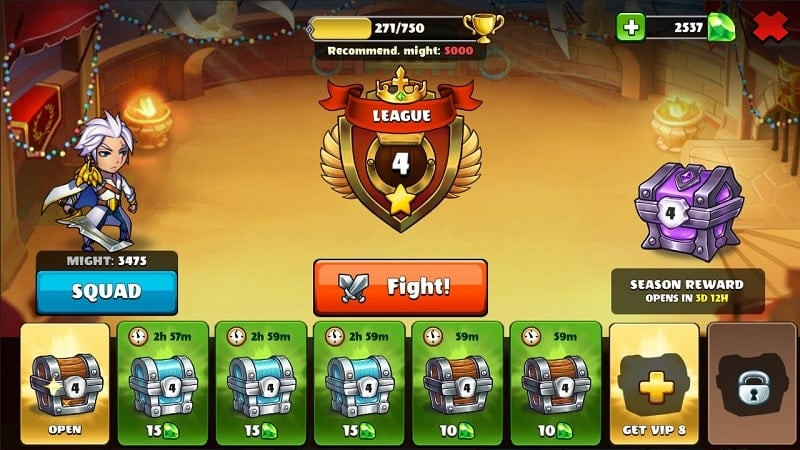 Mighty Party MOD Miễn Phí - Tham gia Guild để nhận nhiều phần quà