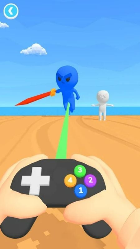 Mind Controller MOD APK showing different controllers