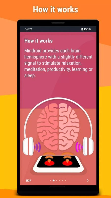 Mindroid MOD APK sound options