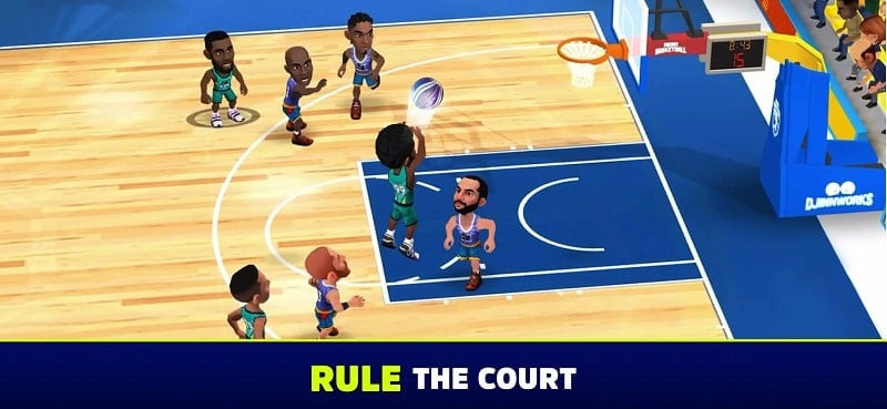 Mini Basketball APK download button