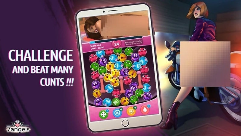 Mini-game thú vị trong 7 Angels MOD APK