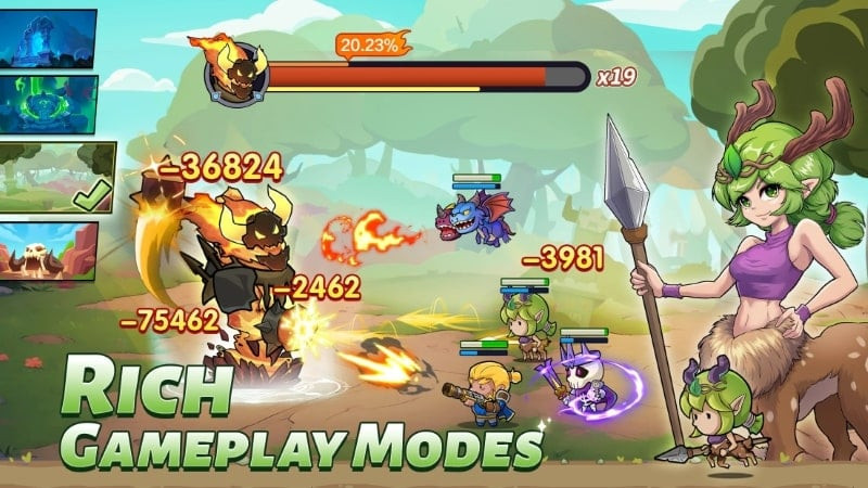 Mini Heroes Magic Throne apk mod