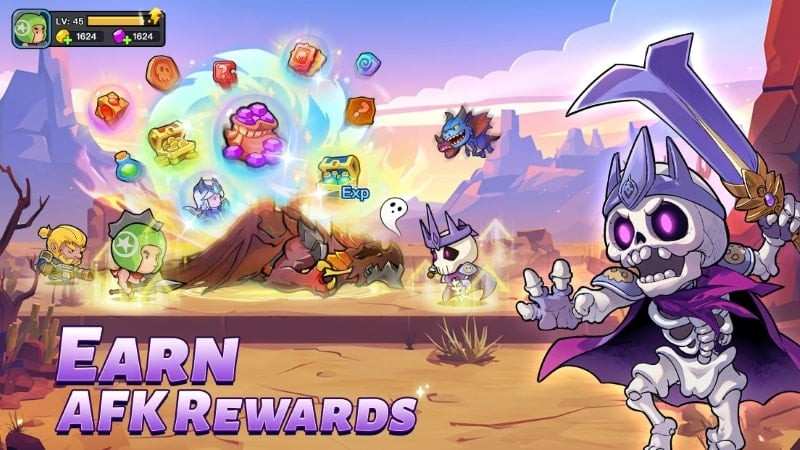 Mini Heroes Magic Throne mod apk