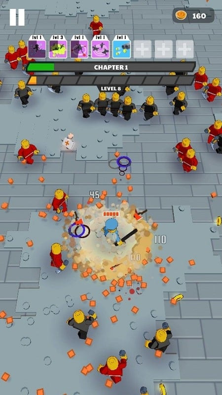 Mini Heroes MOD APK Gameplay Screenshot