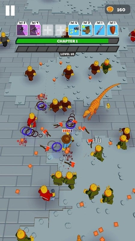 Mini Heroes MOD APK Enemy Screenshot