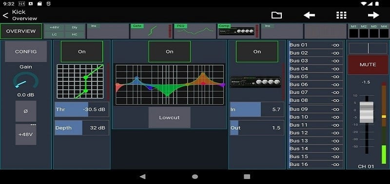 Mixing Station MOD APK - Quản lý nhiều mixer cùng lúc