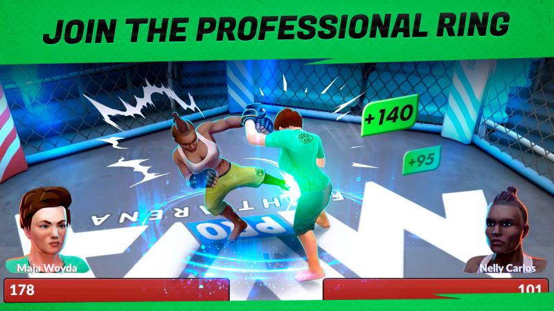 MMA Manager 2 MOD APK training screenshot