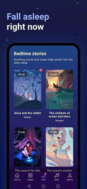 Mo: Meditation & Sleep App Bedtime Stories