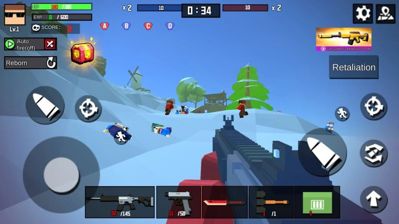 Mobile Battle Field Weapon Upgrade Screenshot