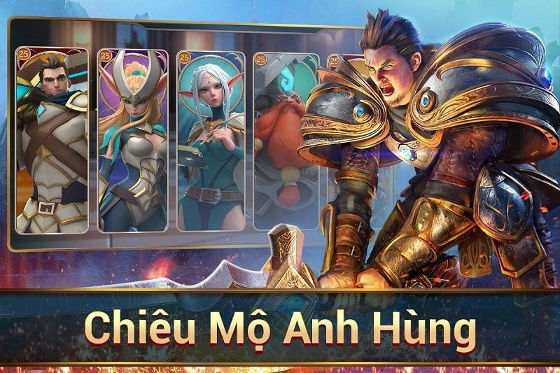 Mobile Royale MOD: Giao diện game