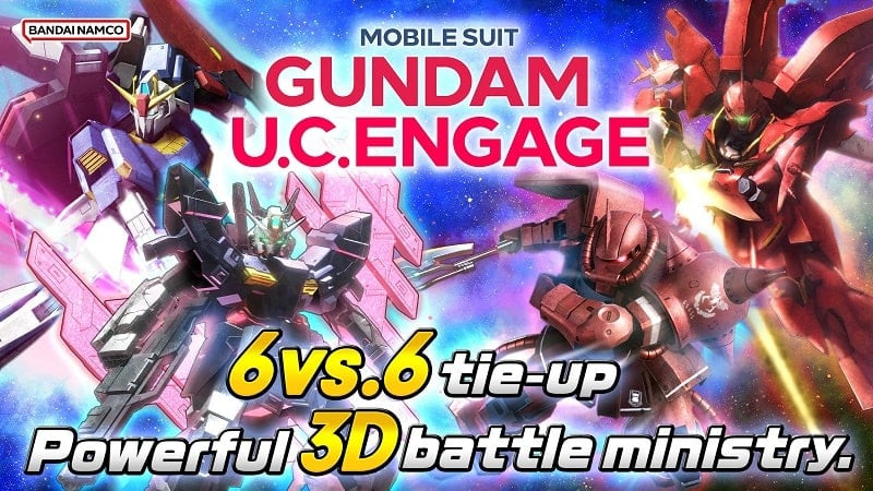 Gundam U.C. ENGAGE mod menu interface