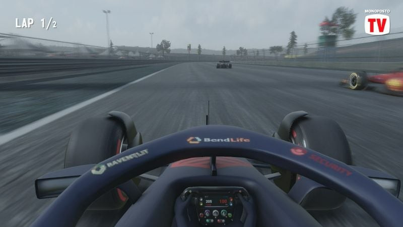 Monoposto Android race track