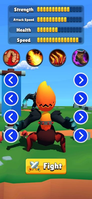 Monster Duel APK combat skills