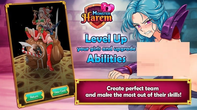 Monster Harem gameplay screenshot