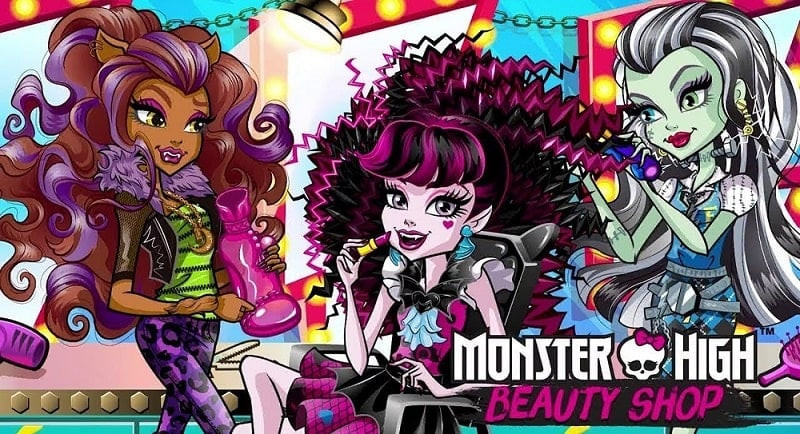 Monster High Beauty Shop - Biến hóa phong cách ma quái