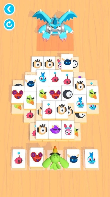 Monster Mahjong gameplay screenshot